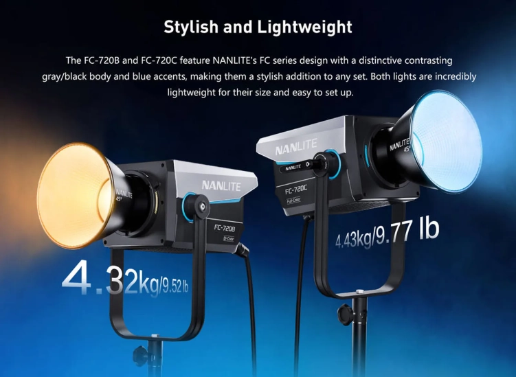 Lampa LED Nanlite FC-720C