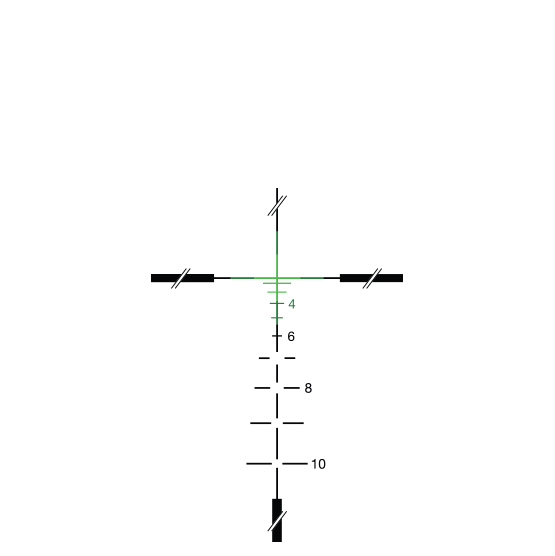 Trijicon ACOG 4x32 BAC ECOS 3.25 MOA Green