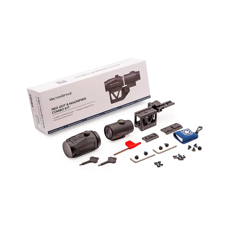 Kolimator Vector Optics Scrapper 1x29 MRT Red Dot + Paragon 3x Zestaw SCRMMK-02