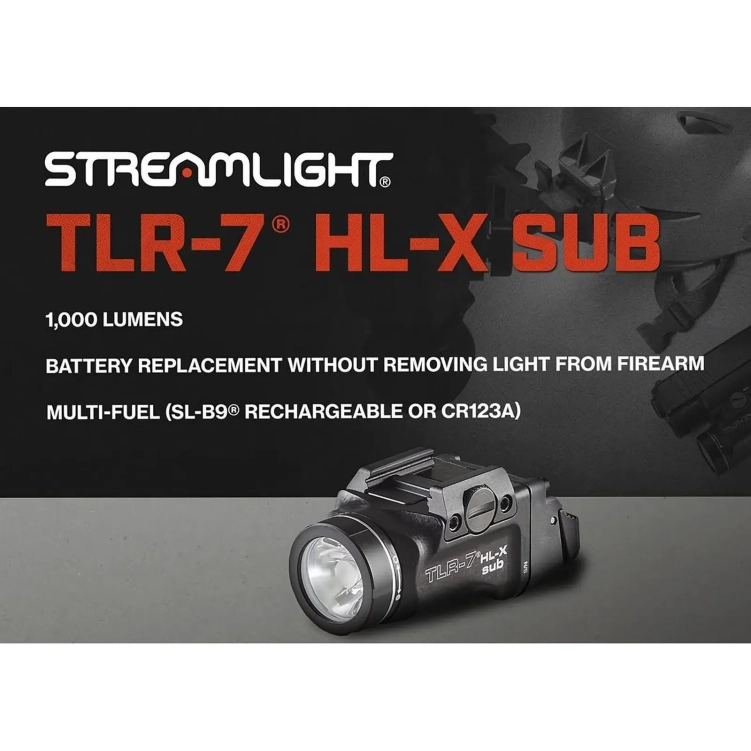 Latarka taktyczna na broń Streamlight TLR-7 HL-X SUB USB