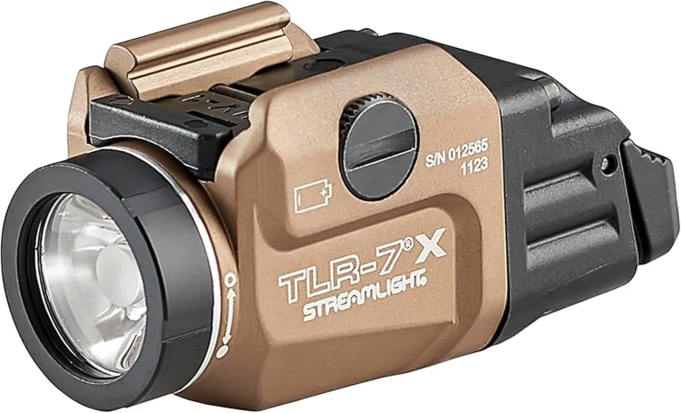 Latarka taktyczna na broń Streamlight TLR-7X USB FDE 500lm