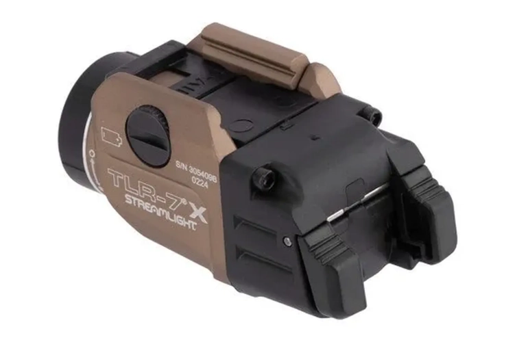 Latarka taktyczna na broń Streamlight TLR-7X USB FDE 500lm