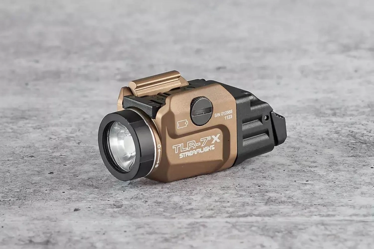 Latarka taktyczna na broń Streamlight TLR-7X USB FDE 500lm