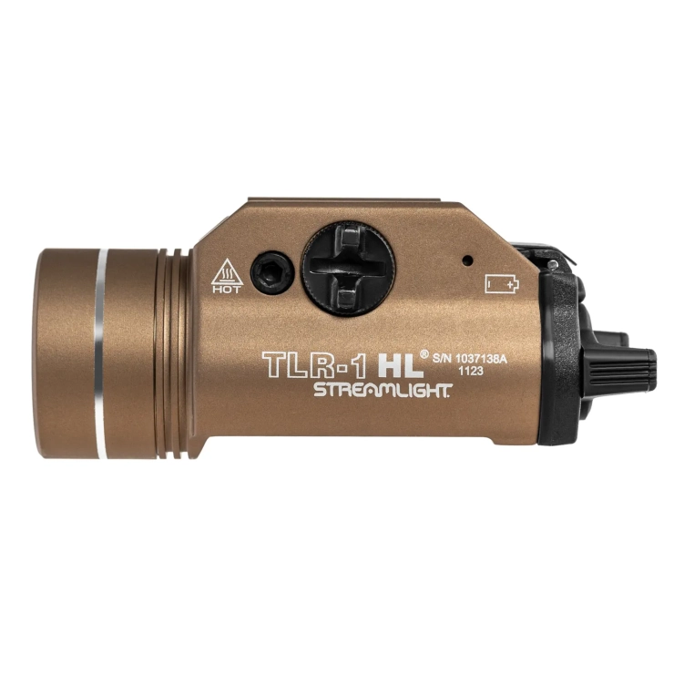 Latarka na broń Streamlight TLR-1 HL Flat Dark Earth 1000 lm