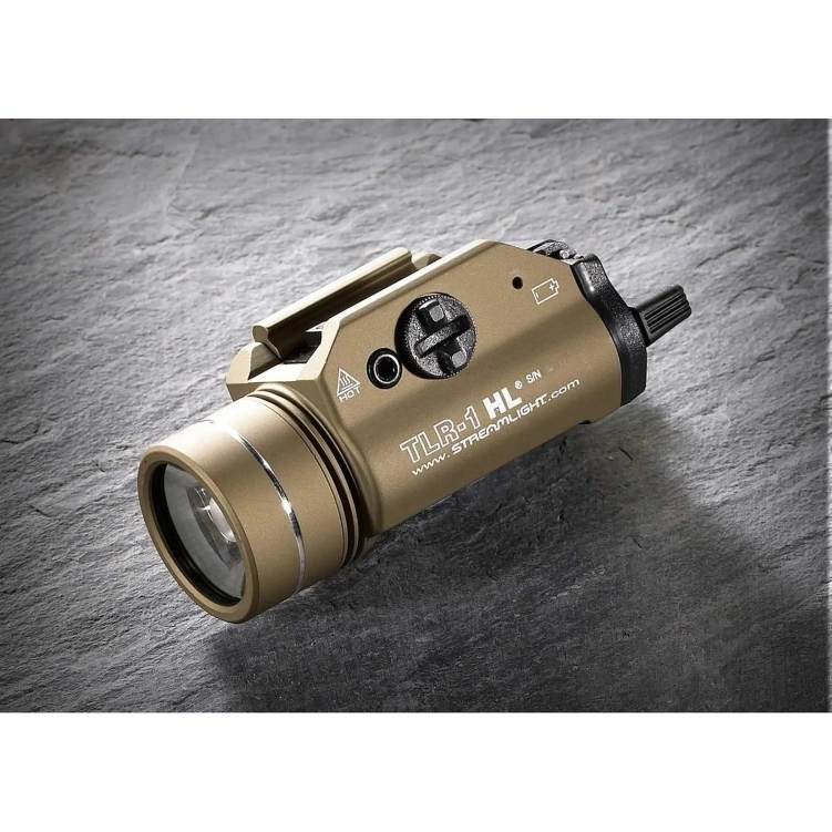 Latarka na broń Streamlight TLR-1 HL Flat Dark Earth 1000 lm