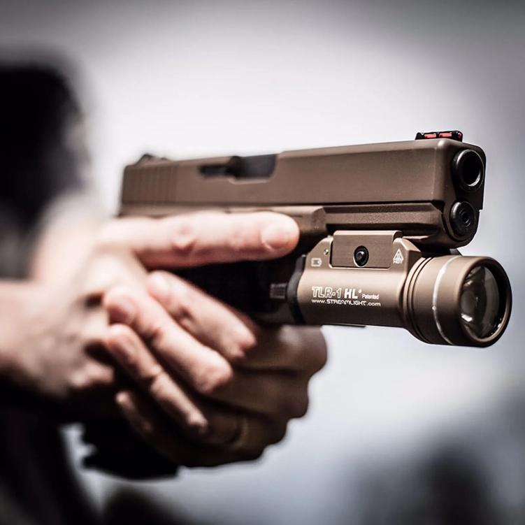 Latarka na broń Streamlight TLR-1 HL Flat Dark Earth 1000 lm