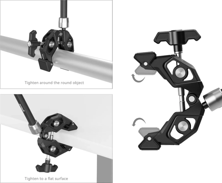 Zestaw Smallrig 4454 Super clamp + Magic Arm
