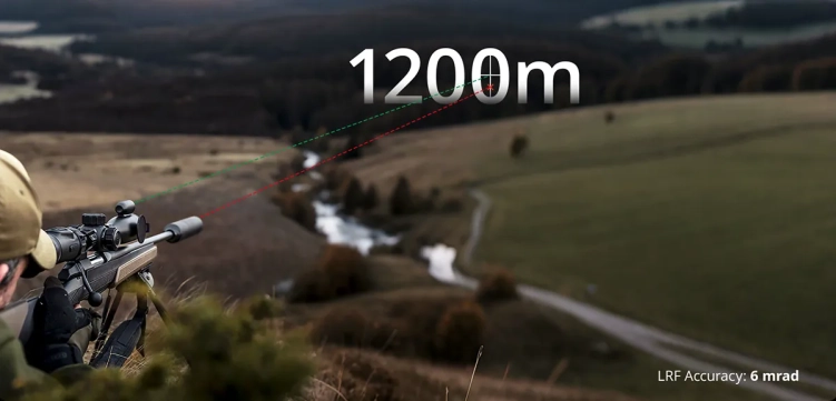 Celownik noktowizyjny Hikmicro Alpex Pro LRF A50PL