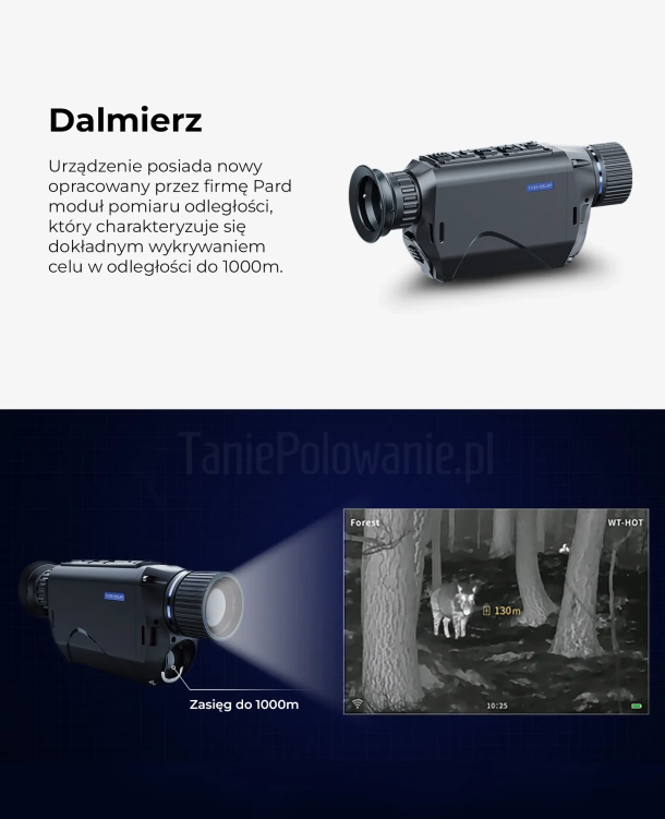 Monokular termowizyjny z dalmierzem PARD TA32 2.0 LRF