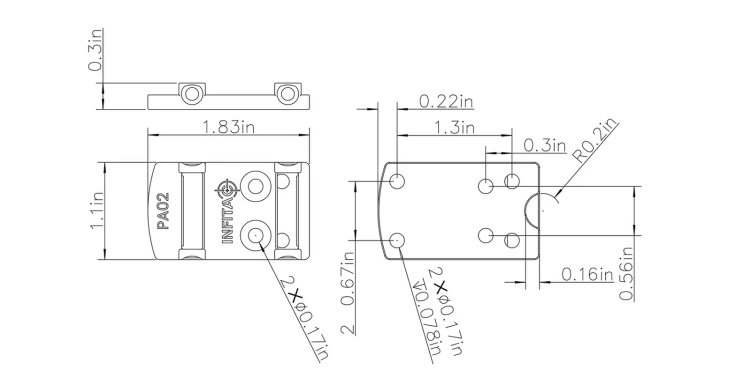 Adapter pistoletowy InfiTac PA02 DPP