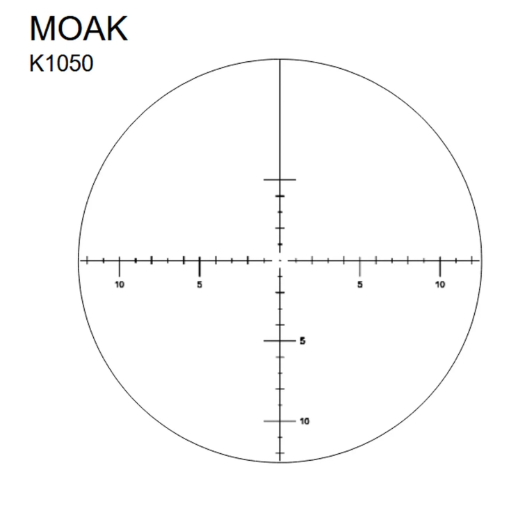 Luneta celownicza Kahles K1050 10-50x56 MOAK right CCW