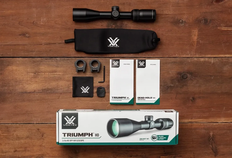 Luneta celownicza Vortex Triumph HD 3-9x40 1" Dead-Hold BDC MOA