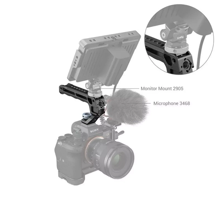 SmallRig 3764 Górna rączka z zimną stopką
