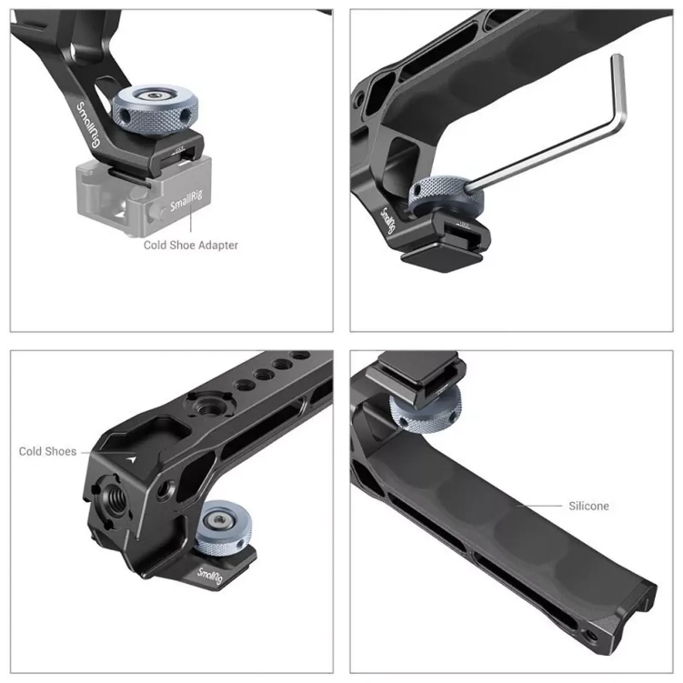 SmallRig 3764 Górna rączka z zimną stopką