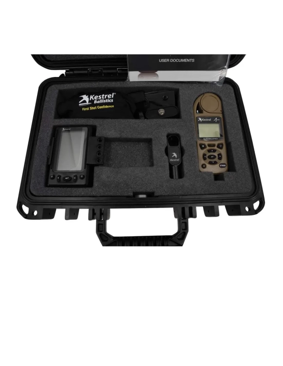 Zestaw stacja pogodowa Kestrel 5700 ELITE + HUD / Long range shooter kit