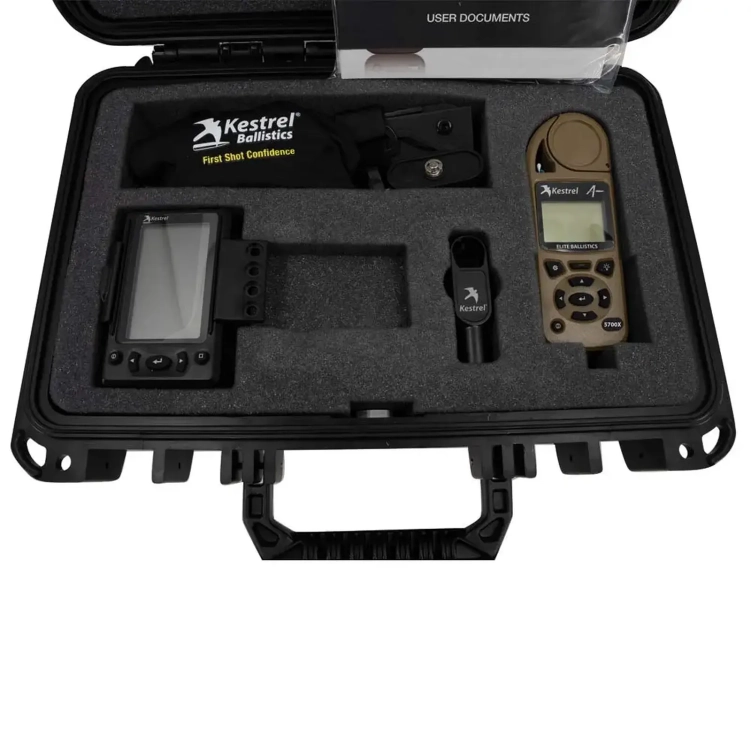 Zestaw stacja pogodowa Kestrel 5700X ELITE + HUD / Long range shooter kit