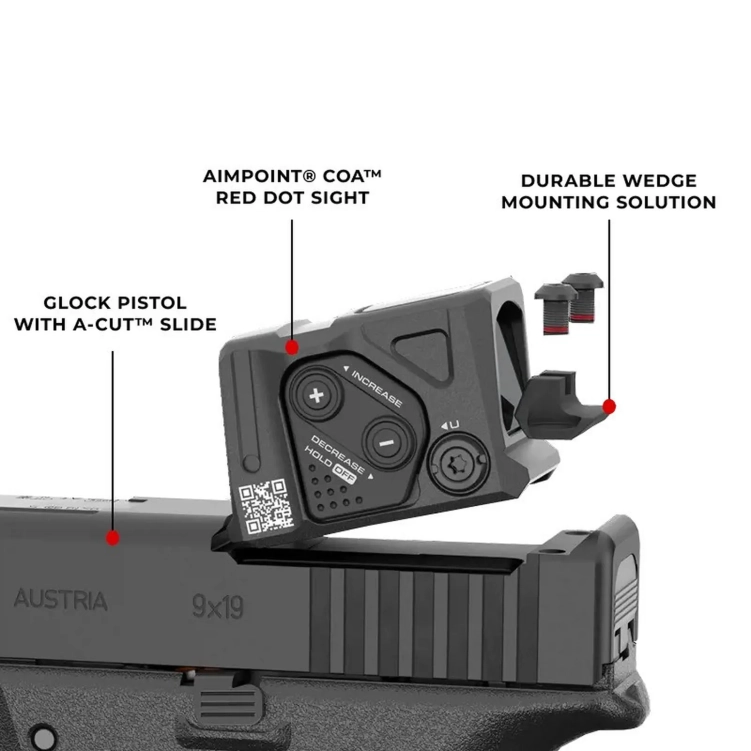 Kolimator Aimpoint COA 3.5 MOA A-CUT pod pistolet