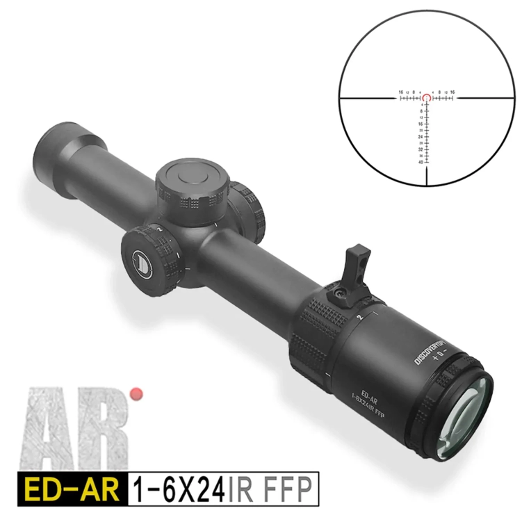 Luneta celownicza biegowa Discovery Optics ED-AR 1-6x24 IR