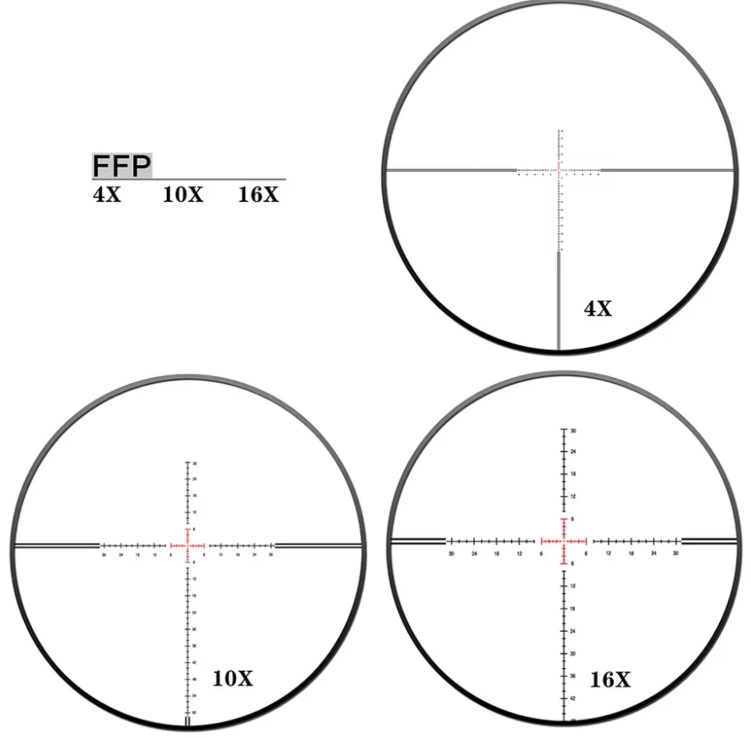 Luneta celownicza Discovery Optics HT Gen II 4-16x44 SFIR FFP z montażem