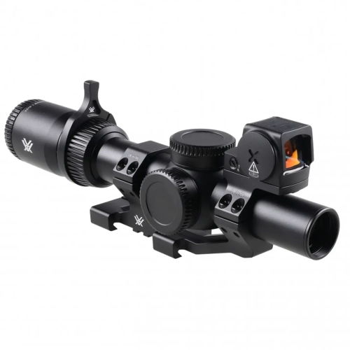 Zestaw Vortex AR luneta celownicza Vortex Venom 1-6x24 30 mm AR-BDC3 MOA + kolimator Vortex Venom 3 MOA + montaż Vortex Sport Cantilever 30 mm + montaż pod kolimator