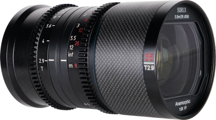 Obiektyw Sirui 35 mm T2.9 1.6x FF anamorficzny (L - Mount)