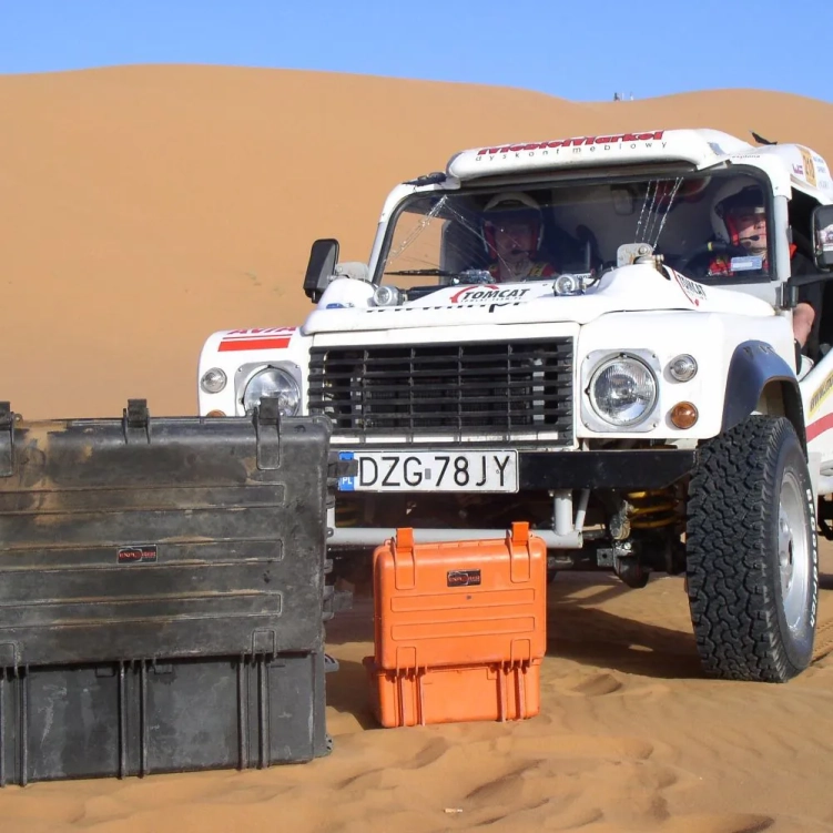 Skrzynia transportowa Explorer 7630 Orange