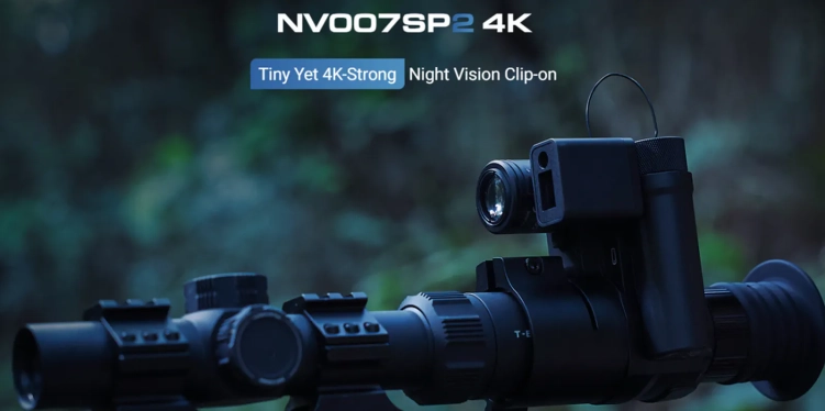 Zestaw nasadka noktowizyjna PARD SP2 4K + iluminator IR1 850nm