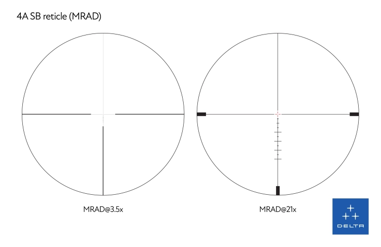 Luneta celownicza Delta Javelin 3.5-21x50 4A SB