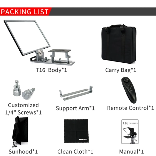 Teleprompter Feelworld TP16