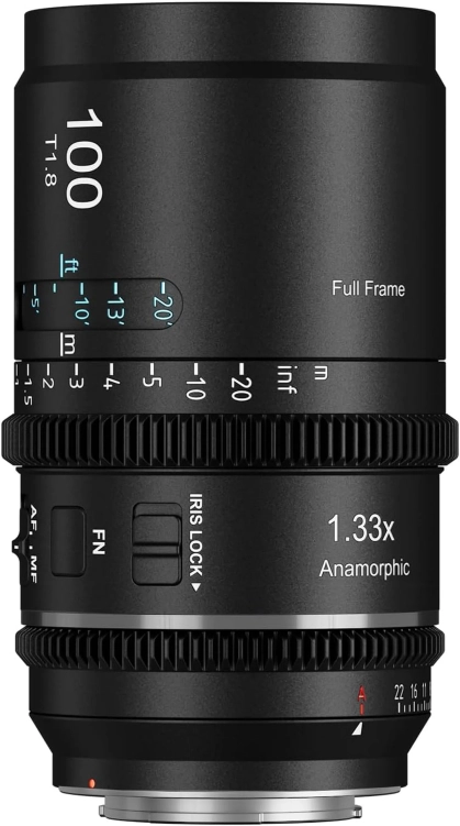 Obiektyw Sirui Astra 100 mm T1.8 1.33x FF AF anamorficzny (L - Mount)