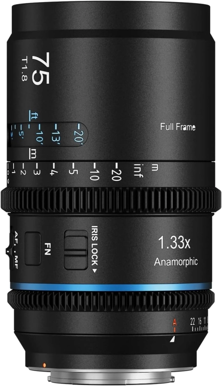 Obiektyw Sirui Astra 75 mm T1.8 1.33x FF AF anamorficzny (Nikon Z)