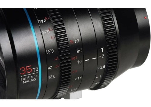 Obiektyw Sirui Jupiter 35 mm T2 FF makro (mocowanie PL)