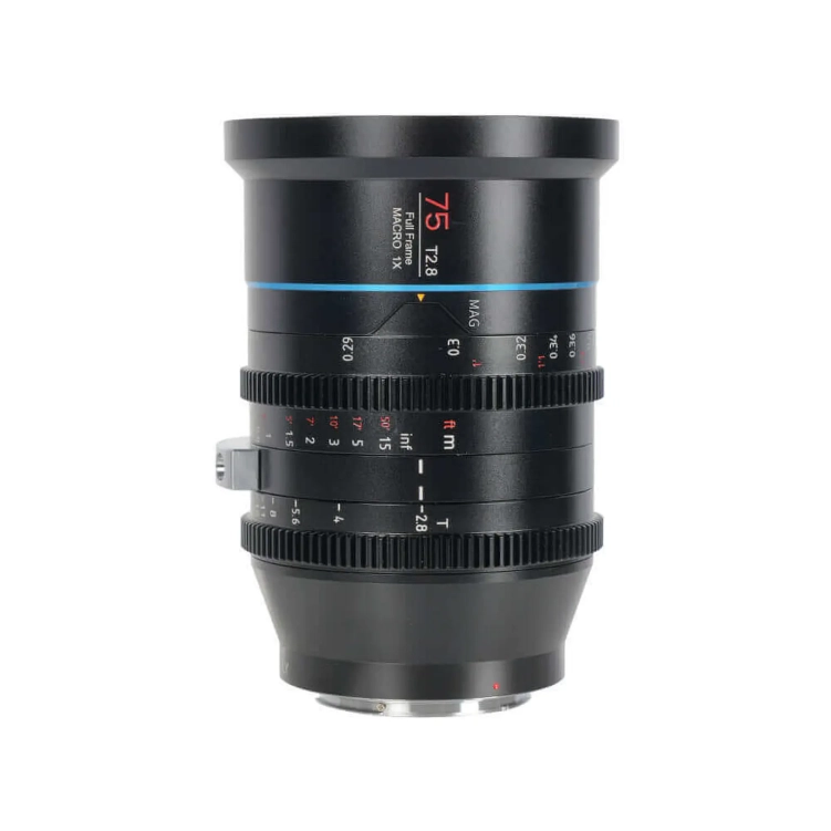 Obiektyw Sirui Jupiter 75 mm T2.8 FF makro (mocowanie EF)