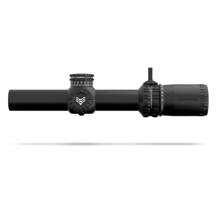 Luneta biegowa Swampfox Optics Arrowhead SFP LPVO 1-6x24 MIL RED