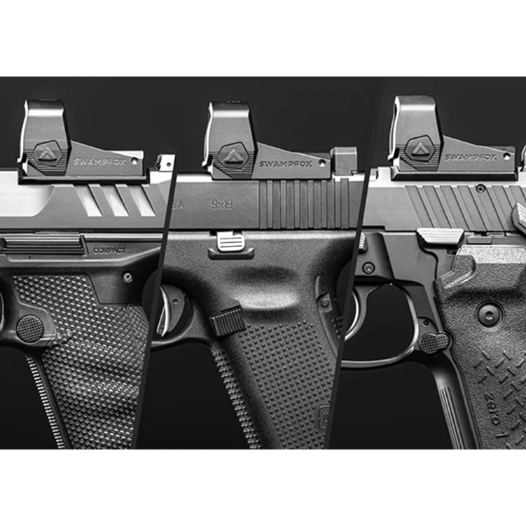 Swampfox-Optics-Otwarty-kolimator-pistoletowy-Liberty-II-1x24-3R-Czerwona-kropka-3-MOA-FMC