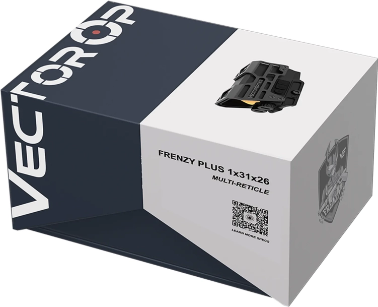 Kolimator Vector Optics Frenzy Plus 1x31x26 Multi Reticle SCRD-M67