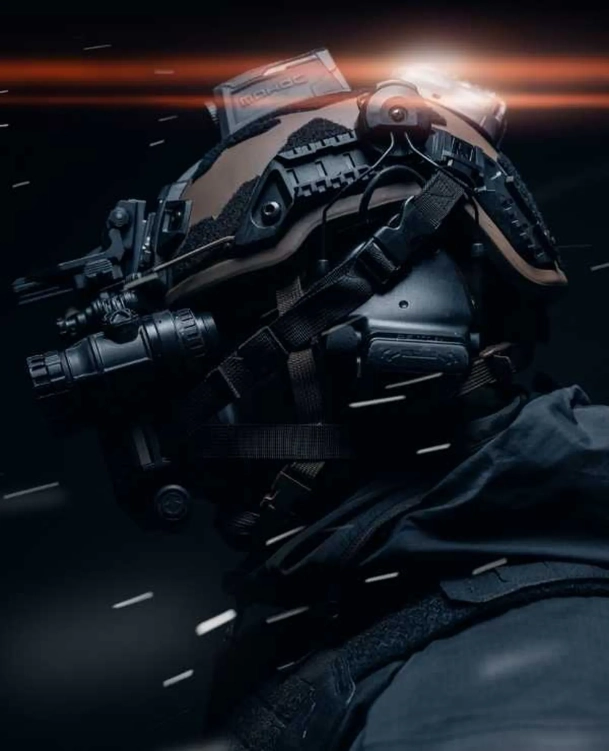 Szyny montażowe do hełmu PGD ARCH/MICH ze śrubami