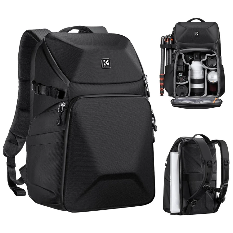 Plecak fotograficzny K&F Concept KF13.144 20L DSRL Czarny-Black