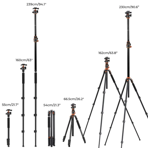 Statyw K&F FT254A7 + BH-28L (KF09.119)