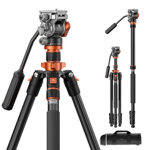 Statyw Fotograficzny K&F K234A7 + FH-03 (KF09.136)