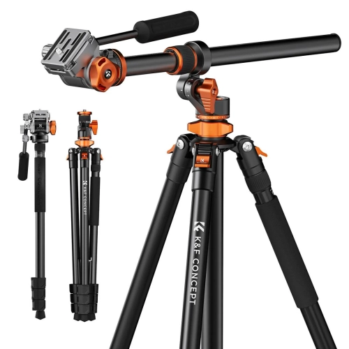 Statyw Video K&F T254A7 + FH-03 K09.137