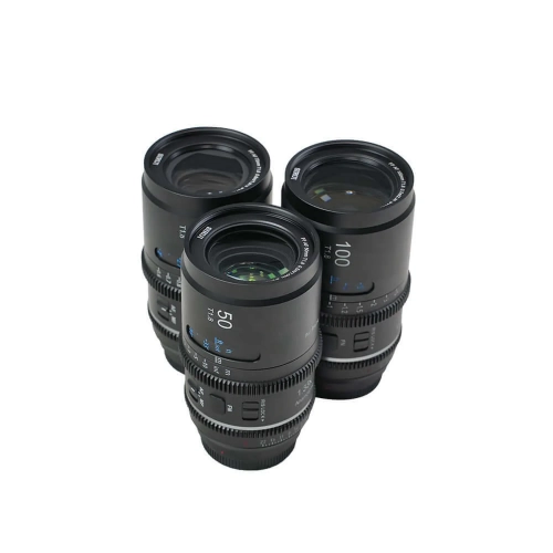 Zestaw Astra Sirui 50 mm, 75 mm i 100 mm T1.8 1.33x FF AF anamorficzny (Sony E)