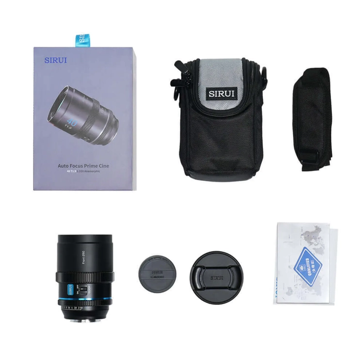 Obiektyw Sirui 40 mm T1.8 1.33x S35 AF anamorficzny (L - Mount)