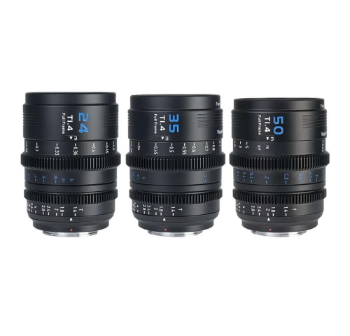 Zestaw Sirui Vision Prime 1 T1.4 FF obiektyw z 24 mm/35 mm/50 mm (Sony E, mocowania Z/RF/L wymienne)