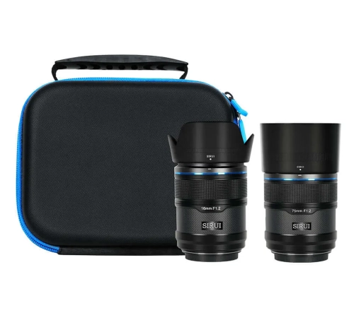 Zestaw Sirui Sniper 16 mm i 75 mm F1.2 APS - C/S35 AF (Sony E)