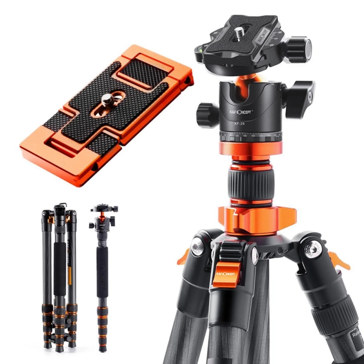 Statyw fotograficzny K&F Concept 5w1 KF09.093V2 Czarny - Black