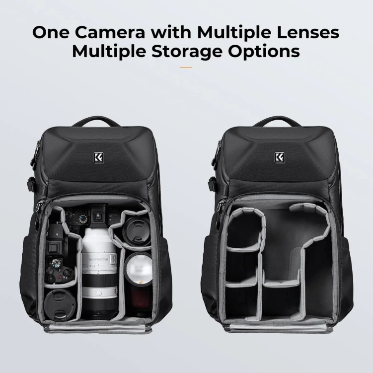 Plecak fotograficzny K&F Concept 20L DSRL Black