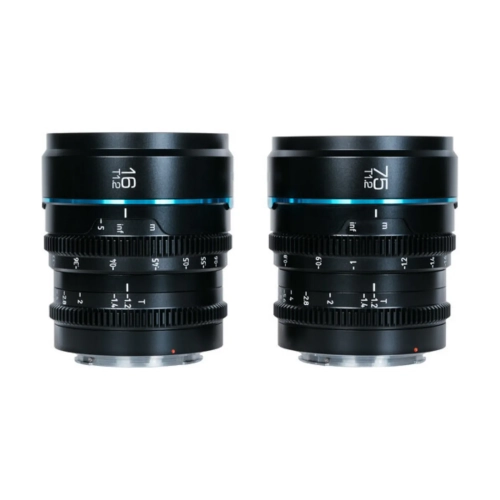 Sirui Nightwalker 16 mm 75 mm T1.2 Canon RF obiektywy