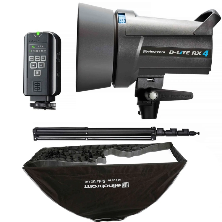 Zestaw studyjny Elinchrom D-Lite RX 4 - First Studio Kit