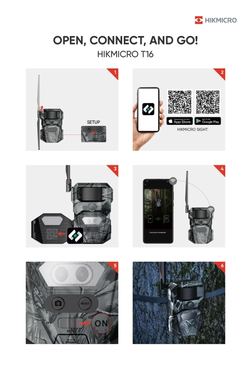 Fotopułapka 4G LTE Hikmicro T16